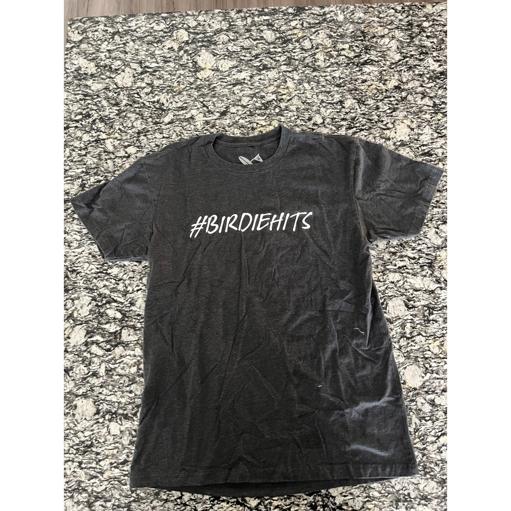 Surf & Turf Golf Birdie Hits Graphic T-Shirt Mens Medium Charcoal Grey Heather